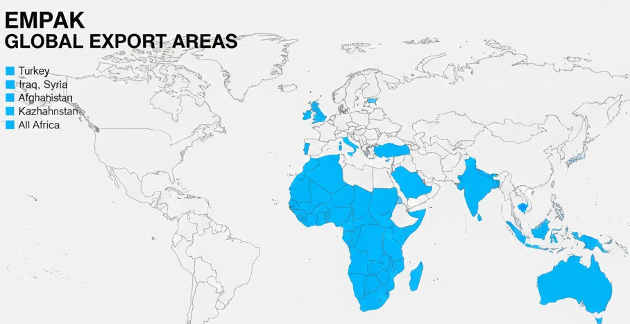 İhracat Yaptığımız Ülkeler